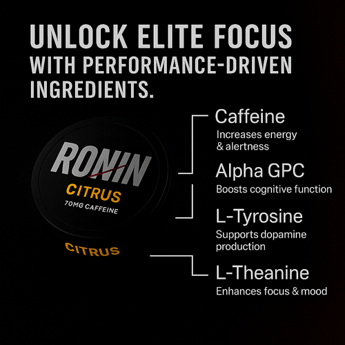 Ronin Warrior Stack - 5 Pack Citrus